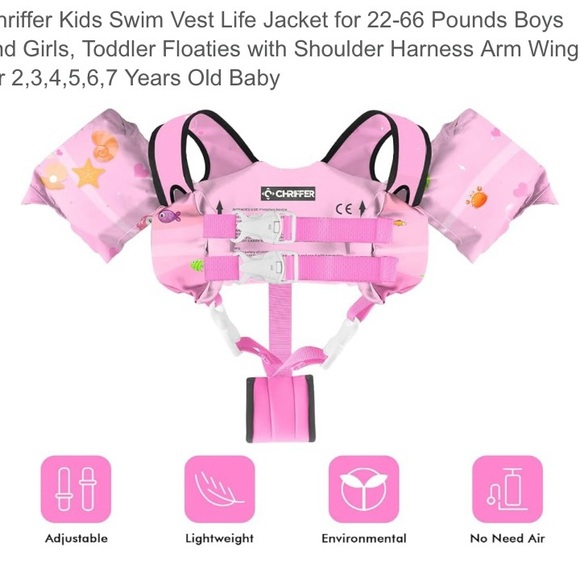 Kids Pool Floatie Jacket - Picture 2 of 4